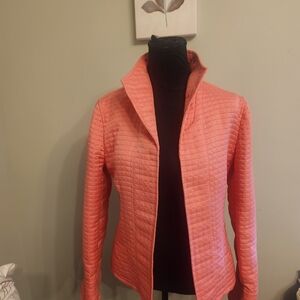 Harve Benard Coral Quilted Blazer